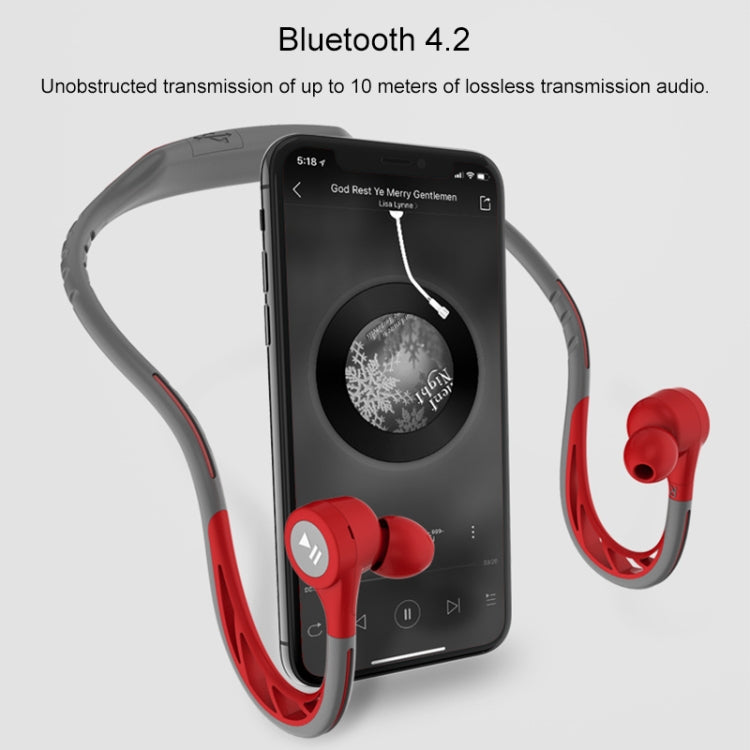 REMAX RB-S20 Bluetooth 4.2 Rotatable Ear Shell Rear-mounted Bluetooth Sports Earphone, RB-S20 Yellow