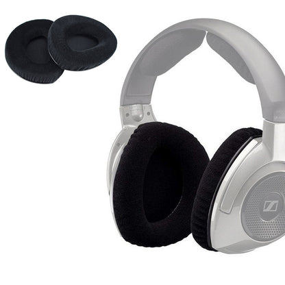 2 PCS For Sennheiser RS160 /170 / HDR 170 / 180 / 160 Wrinkled Skin Earphone Cushion Cover Earmuffs Replacement Earpads without Buckle, Wrinkled Skin