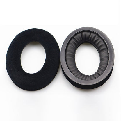 2 PCS For Sennheiser HD515 / HD555 / HD595 / HD598 / HD558 / PC360 Flannel Earphone Cushion Cover Earmuffs Replacement Earpads with Tone Tuning Cotton, Velvet Black, Velvet Brown