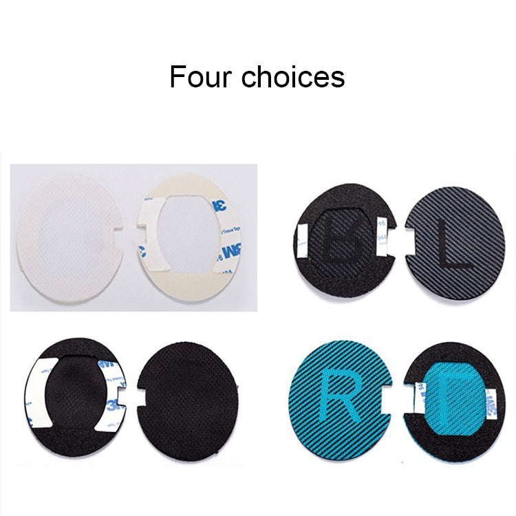 1 Paar weicher Ohrenschützer-Kopfhörerüberzug mit LR-Baumwolle für BOSE QC2 / QC15 / AE2 / QC25 / QC35