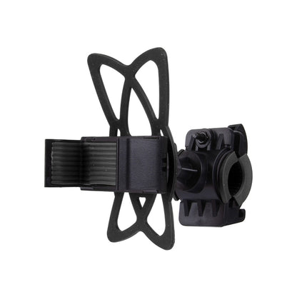 360 Degree Rotation Bicycle Phone Holder with Flexible Stretching Clip for iPhone 7 & 7 Plus / iPhone 6 & 6 Plus / iPhone 5 & 5C & 5s