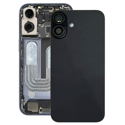 For iPhone 16 Battery Back Cover with Camera Lens Cover