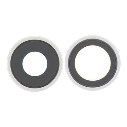 Cache objectif caméra arrière pour iPhone 16/16 Plus, Vert, Bleu