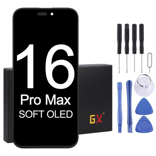 Écran Soft OLED GX pour iPhone 16 Pro Max, pour iPhone 16 Pro Max (LCD Soft GX)