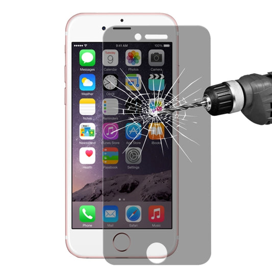 ENKAY pour iPhone 6 Plus & 6s Plus Hat-Prince 0.26mm 9H+ Dureté de Surface 2.5D Confidentialité Anti-reflet Film en Verre Trempé Non-intégral, Pour 6P & 6sP