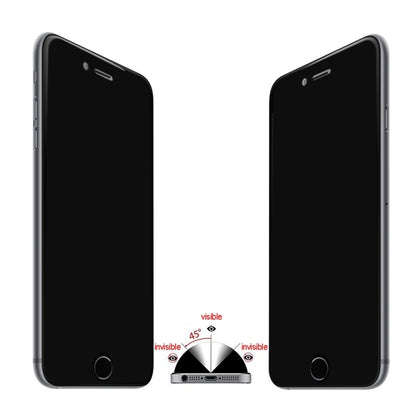 ENKAY for iPhone 6 Plus & 6s Plus Hat-Prince 0.26mm 9H+ Surface Hardness 2.5D Privacy Anti-glare Non-full Tempered Glass Film, For 6P & 6sP