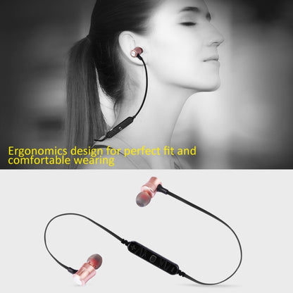 AWEI A921BL Wireless Sport Magnetic Bluetooth Earphone with Wire Control + Mic