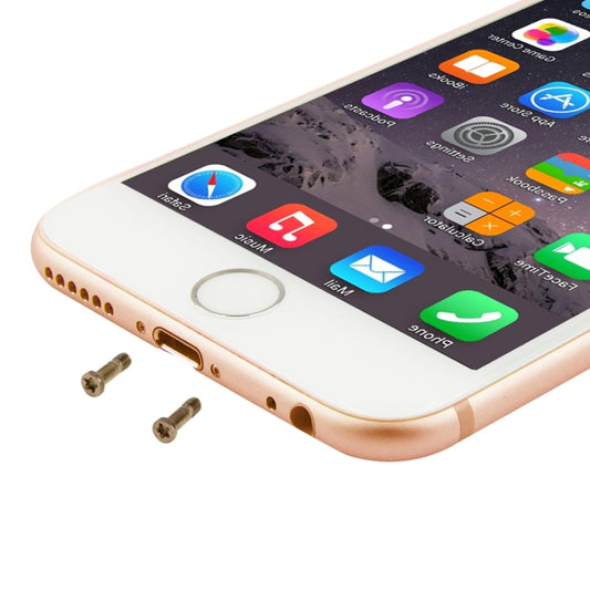 100 PCS for iPhone 6s & 6s Plus Universal Charging Port Screws, For iPhone 6s & 6s Plus(Gold), For iPhone 6s & iPhone 6s Plus(Rose Gold)