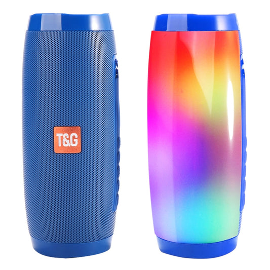 T&amp;G TG157 Mini enceinte portable sans fil Bluetooth 4.2 avec lumières colorées et mélodie