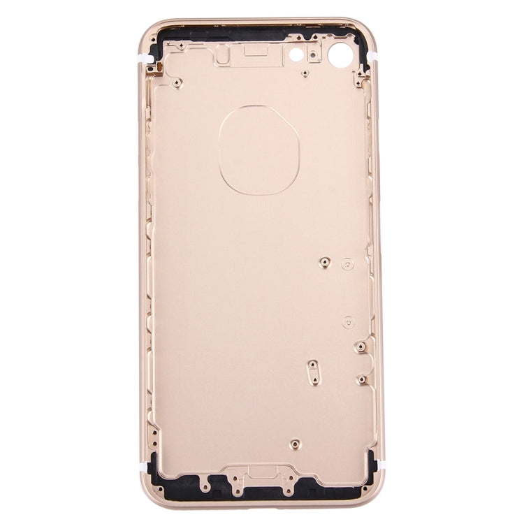 5 in 1 for iPhone 7 (Back Cover + Card Tray + Volume Control Key + Power Button + Mute Switch Vibrator Key) Full Assembly Housing Cover