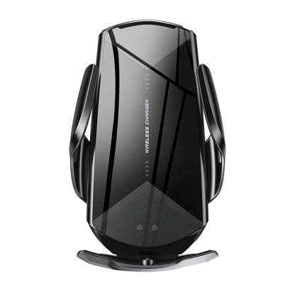 Q2 15W Universal Rotation Infrared Induction Magnetic Car Wireless Charging Mobile Phone Holder with Micro USB + 8 Pin + Type-C / USB-C Magnetic Connector, Q2 Black, Q2 Red, Q2 Silver