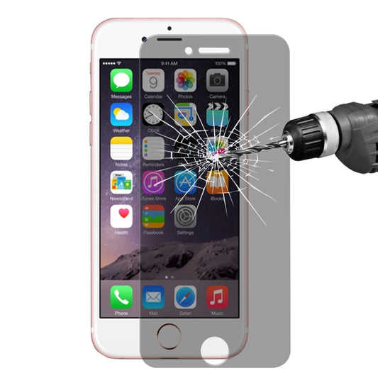 ENKAY pour iPhone 8 et iPhone 7 Film de protection d'écran en verre trempé Hat-Prince anti-espion anti-éblouissement 0,26 mm de dureté 9H+ 2,5D non intégral, pour 7