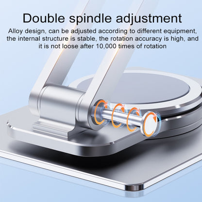 R-JUST HZ26 360-degree Rotating Aluminum Alloy Folding Phone Holder, HZ26 Phone Holder