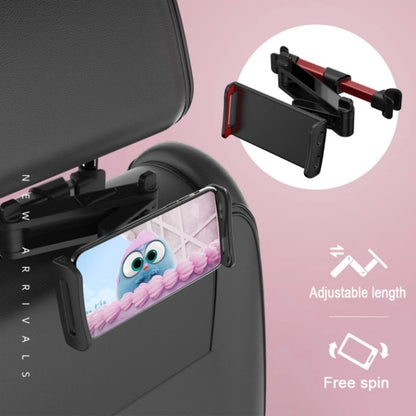 CHZ-06 Retractable Car Backrest Holder for 7-14 inch Mobile Phones / Tablets, CHZ-06