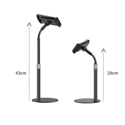 ZM17 Retractable Rotatable Outdoor Selfie Desktop Phone Stand for 4.6-7.8 inch Mobile Phones / Tablets