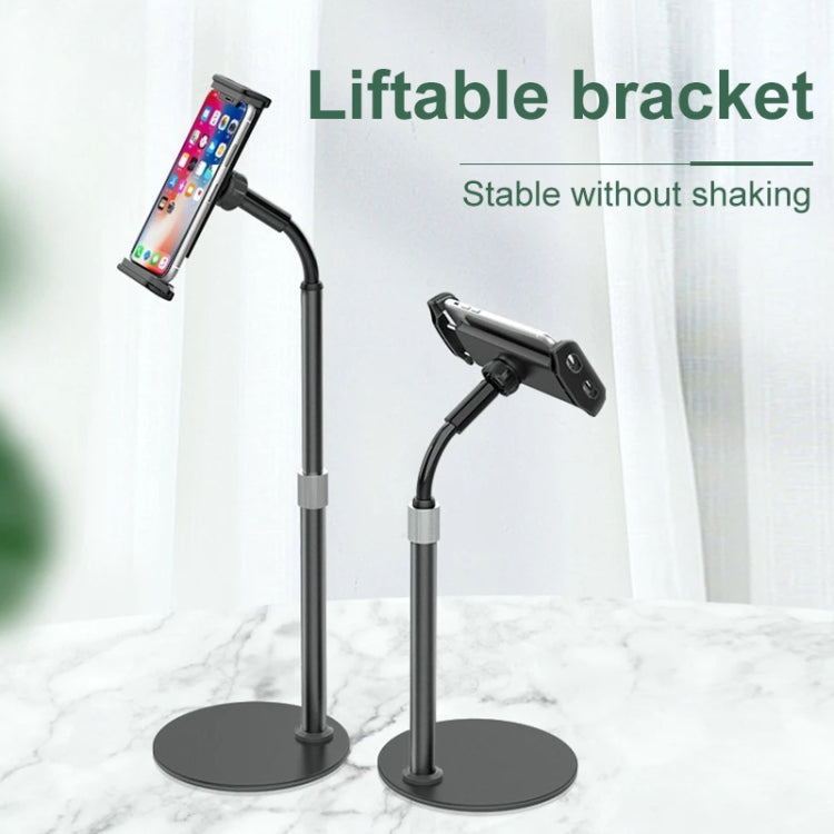 ZM17 Retractable Rotatable Outdoor Selfie Desktop Phone Stand for 4.6-7.8 inch Mobile Phones / Tablets