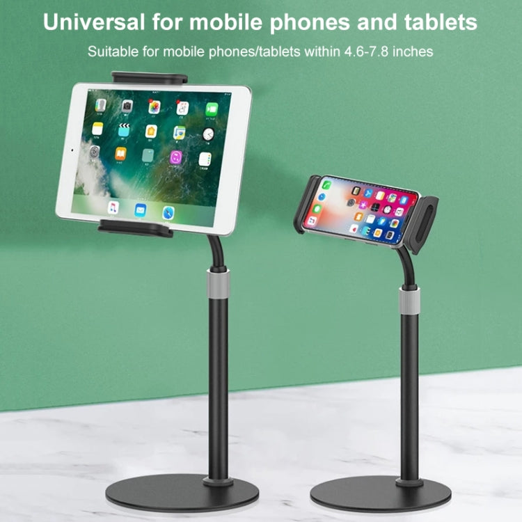 ZM17 Retractable Rotatable Outdoor Selfie Desktop Phone Stand for 4.6-7.8 inch Mobile Phones / Tablets