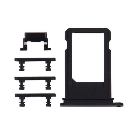Card Tray + Volume Control Key + Power Button + Mute Switch Vibrator Key for iPhone 7 Plus, For iPhone 7 Plus