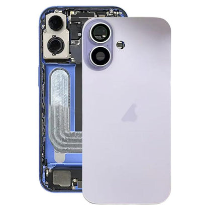 For iPhone 17 Original Glass Battery Back Cover with Camera Lens Cover