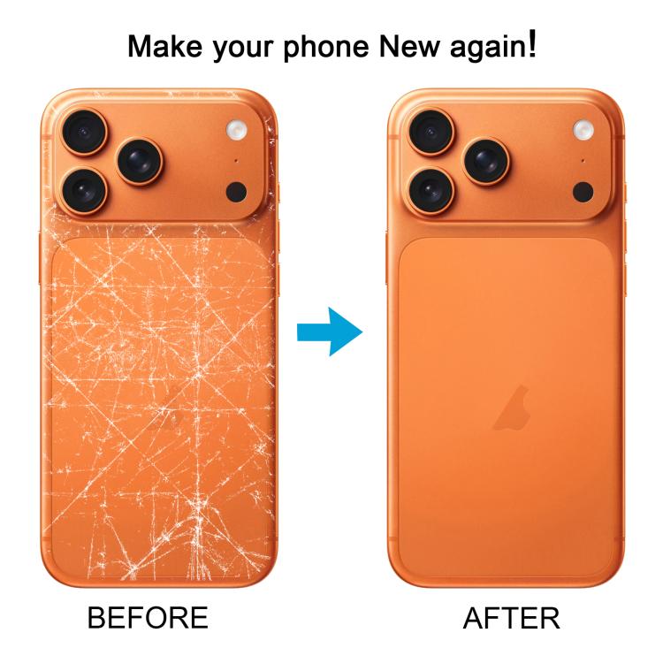 Back Housing Cover with Appearance Imitation of iP17 Pro for iPhone XR
