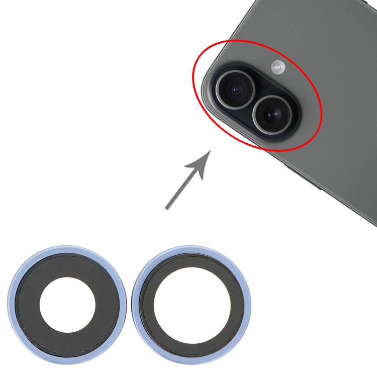 For iPhone 17 Rear Camera Lens Cover, For iPhone 17, For iPhone 17(Purple)