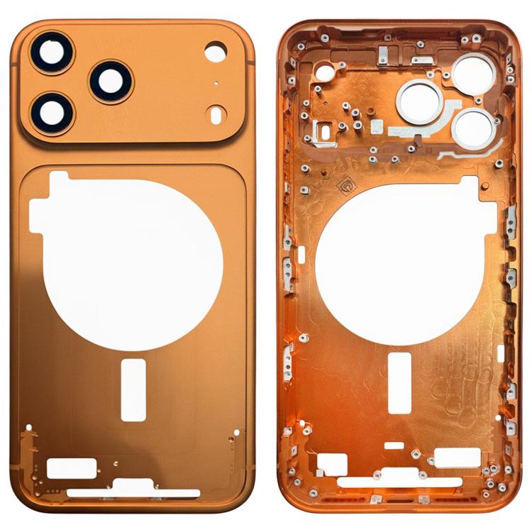 Pour contour de cadre central d'iPhone 17 Pro avec cache d'objectif d'appareil photo, pour iPhone 17 Pro