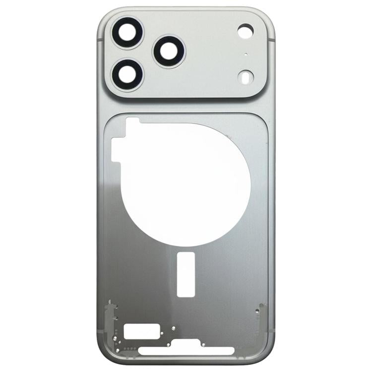 Pour contour de cadre central d'iPhone 17 Pro avec cache d'objectif d'appareil photo, pour iPhone 17 Pro