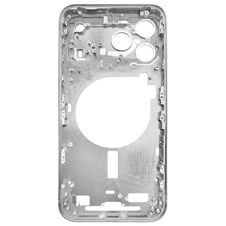 Pour contour de cadre central d'iPhone 17 Pro avec cache d'objectif d'appareil photo, pour iPhone 17 Pro