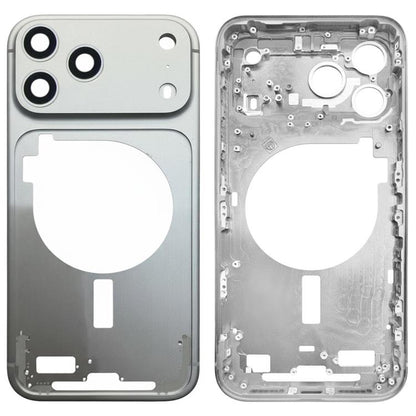 Pour contour de cadre central d'iPhone 17 Pro avec cache d'objectif d'appareil photo, pour iPhone 17 Pro