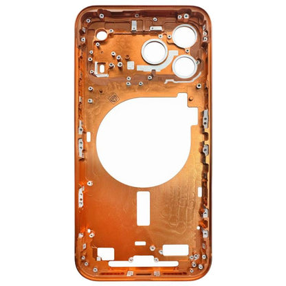 Pour iPhone 17 Pro Max Plaque de cadre intermédiaire avec cache d'objectif de caméra, Pour iPhone 17 Pro Max