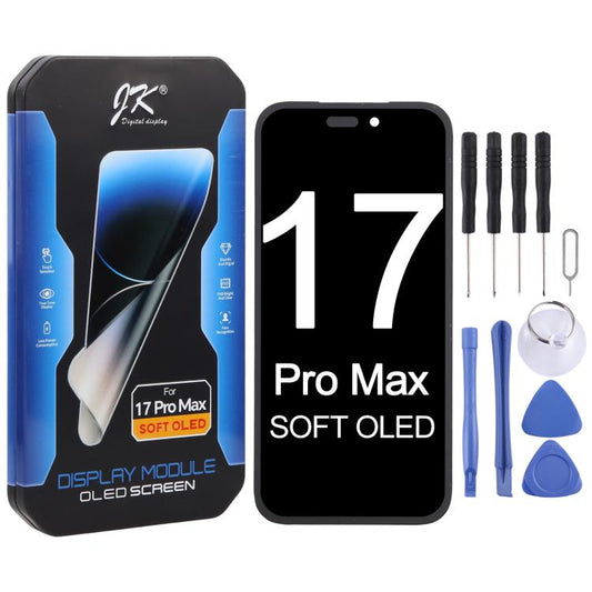 Écran LCD OLED souple JK pour iPhone 17 Pro Max, pour iPhone 17 Pro Max