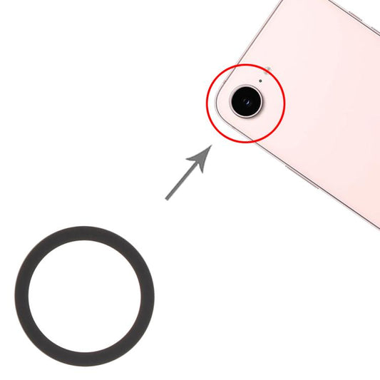 For iPhone 17e Rear Camera Glass Lens Metal Outside Protector Hoop Ring, For iPhone 17e