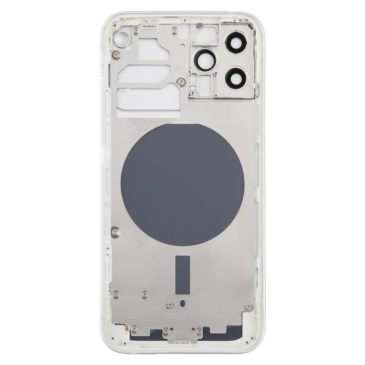 Back Housing Cover with Appearance Imitation of iP17 Pro for iPhone 12 Pro, For iPhone 12 Pro to iP17 Pro