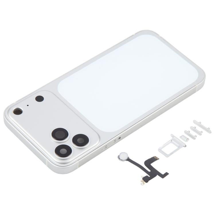 Back Housing Cover with Appearance Imitation of iP17 Pro for iPhone 12 Pro, For iPhone 12 Pro to iP17 Pro