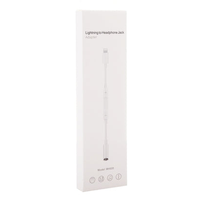 MH020 8 Pin to 3.5mm Headphone Jack Adapter Support Self-timer / Song / Line Control