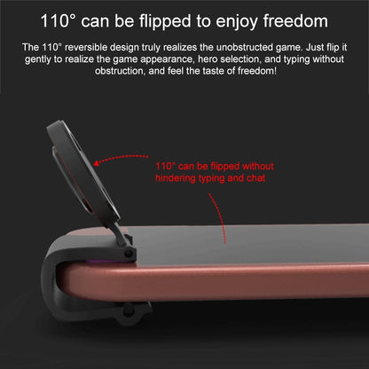 A9 Direct Mobile Clip Games Joystick Artifact Hand Travel Button Sucker with Ring Holder for iPhone, Android Phone, Tablet, A9 Silver, A9 Gold, A9 REd