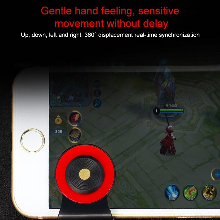 A9 Direct Mobile Clip Games Joystick Artifact Hand Travel Button Sucker with Ring Holder for iPhone, Android Phone, Tablet, A9 Silver, A9 Gold, A9 REd