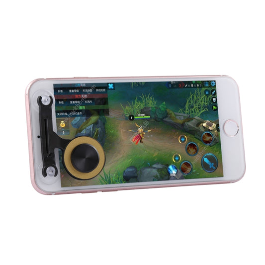 Q9 Direct Mobile Games Joystick Artifact Hand Travel Button Sucker for iPhone, Android Phone, Tablet, Q9 Gold, Q9 Red