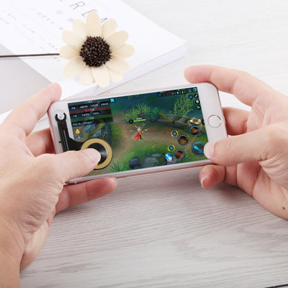 Q9 Direct Mobile Games Joystick Artifact Hand Travel Button Sucker for iPhone, Android Phone, Tablet, Q9 Gold, Q9 Red