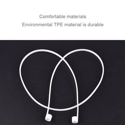 Wireless Bluetooth Earphone Anti-lost Strap Silicone Unisex Headphones Anti-lost Line for Apple AirPods 1/2, Cable Length: 60cm