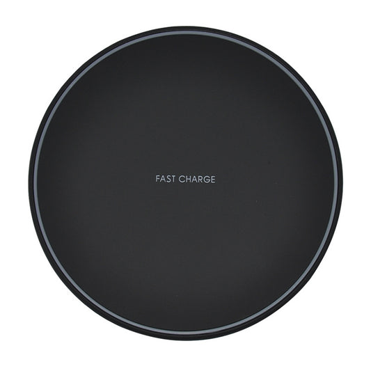 KD-1 Ultra-thin 10W Fast Charging Wireless Charger for Android Phones & iPhone, Fast Charging, Black