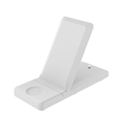 H6 3 in 1 Portable Folding Wireless Charger for iPhone + iWatch + AirPods