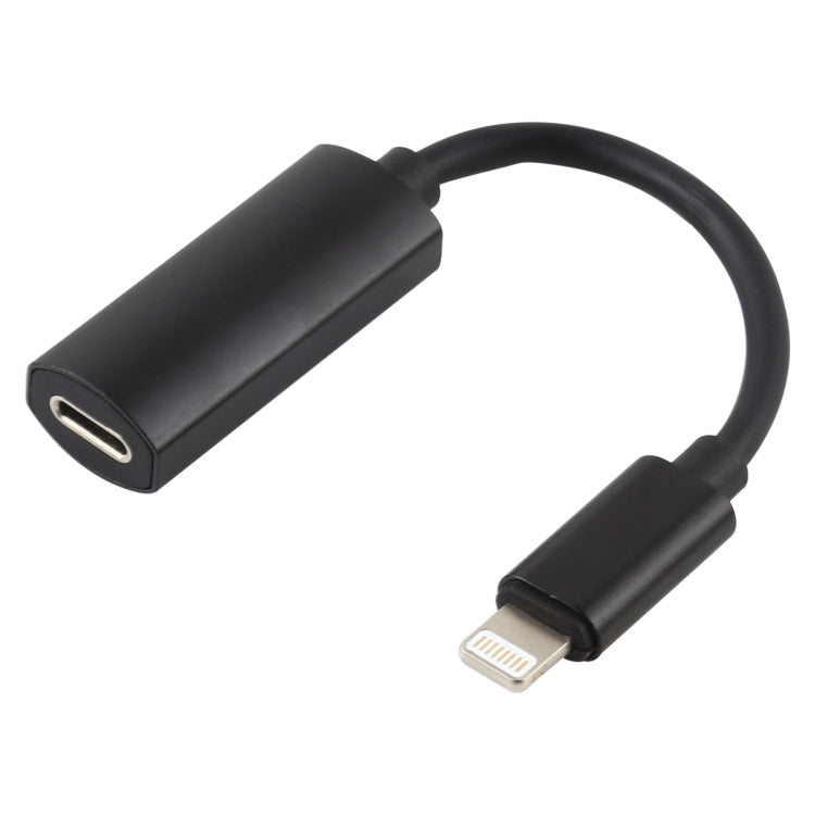 2 in 1 8 Pin Male to Dual 8 Pin Female Charging and Listening to Music Audio Earphone Adapter, Compatible with All IOS Systems