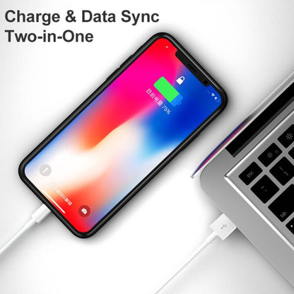 LZ-728 2 in 1 18W QC 3.0 USB Interface Travel Charger + USB to 8 Pin Data Cable Set, EU Plug, Cable Length: 1m, with 8 Pin Cable