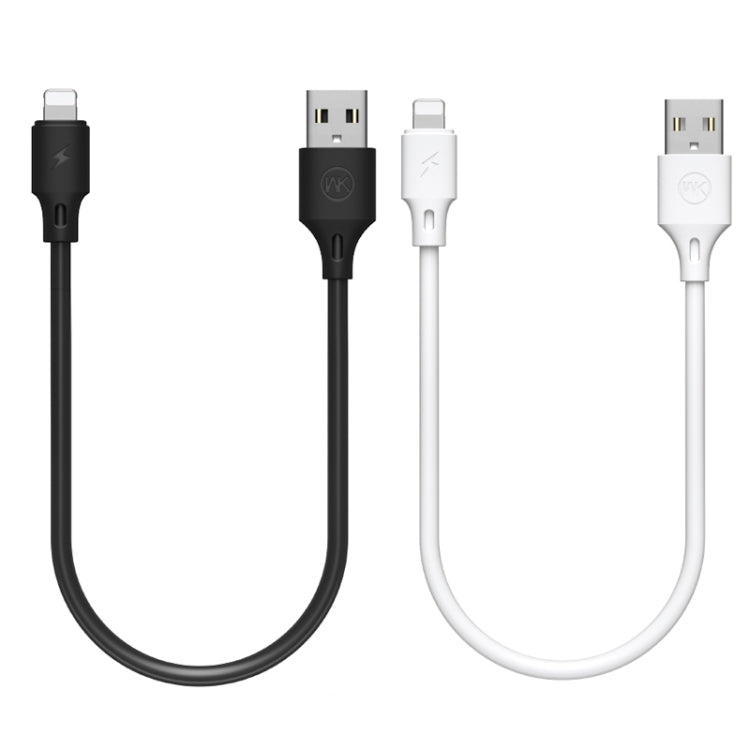 WK WDC-105i 2.4A 8 Pin Full Speed Pro Charging Data Cable, Length: 25cm, 8 Pin