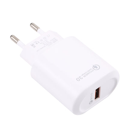 LZ-2117 18W QC3.0 3.1A USB Fast Charger, EU Plug, EU Plug