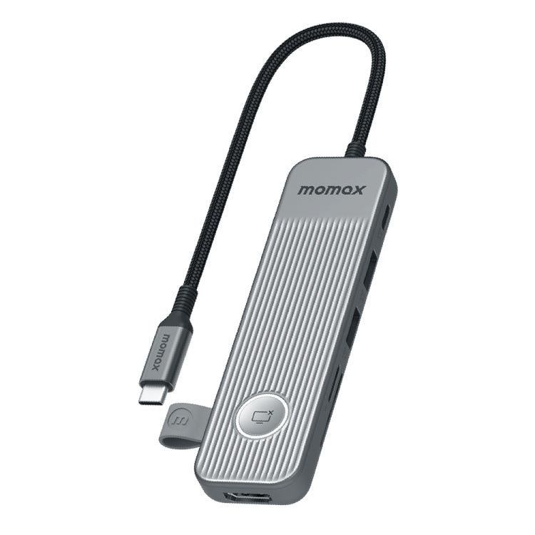 MOMAX DH17 7 in 1 ONELINK Travel Case Type-C to USB Docking Station HUB Adapter, DH17