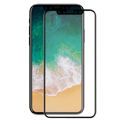 For iPhone X ENKAY Hat-Prince 0.26mm 9H Surface Hardness 3D Explosion-proof Full Screen Curved Heat Bending Tempered Glass Screen Film, For X (0.2mm 3D)