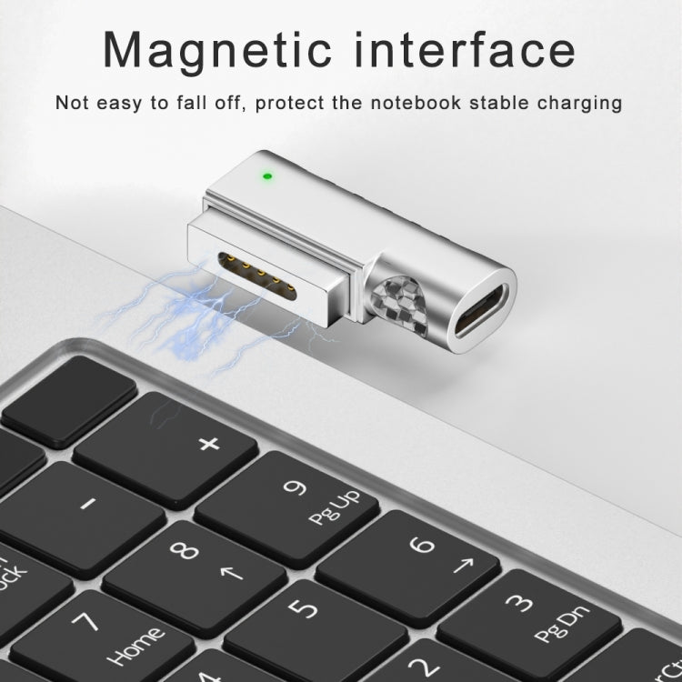 USB-C / Type-C to Magsafe 2 PD Fast Charge Adapter, Type-C to Magsafe 2