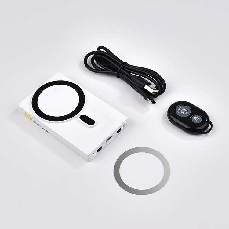 YELANGU TP01 Mobile Phone Selfie Wireless Same Screen Player Smartphone Magnetic Rear Selfie Monitor Screen
